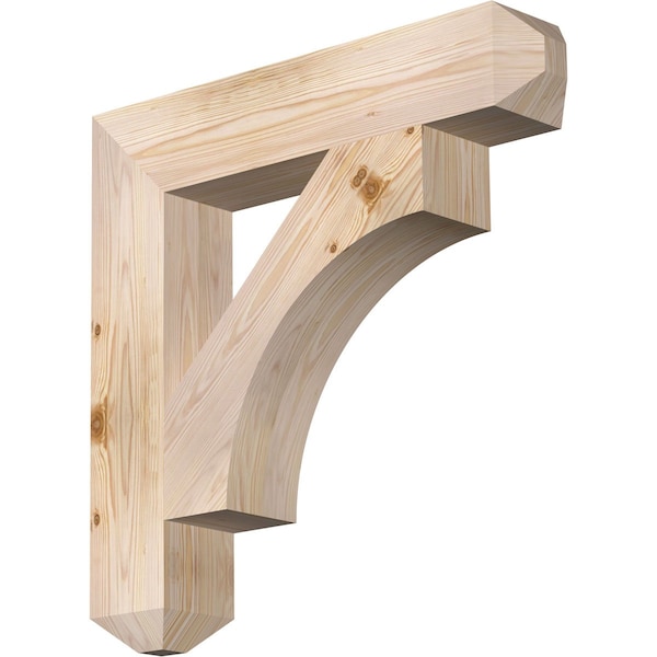 Ekena Millwork Westlake Craftsman Smooth Bracket, Douglas Fir, 5 1/2"W x 30"D x 30"H BKT06X30X30WTL04SDF - main